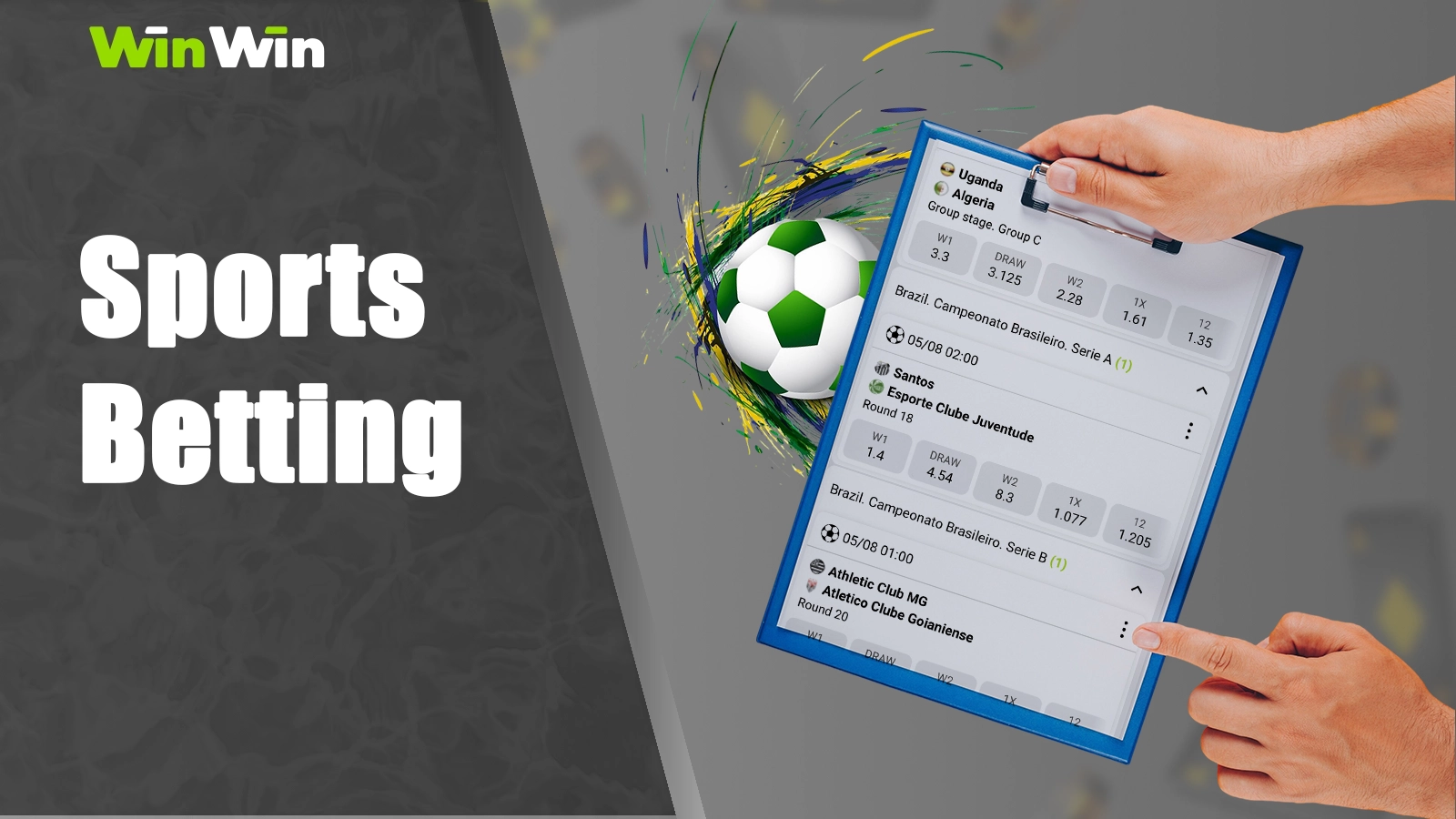 Sports betting at WinWin - top odds and live matches