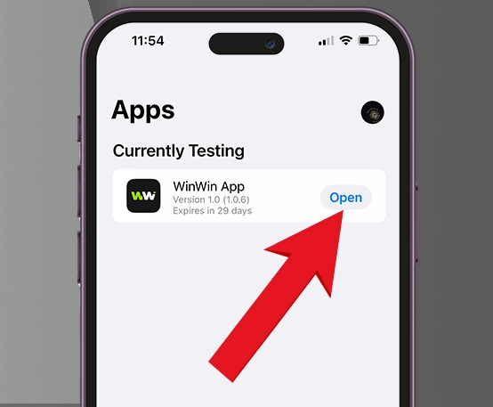 Step 6, open WinWin
